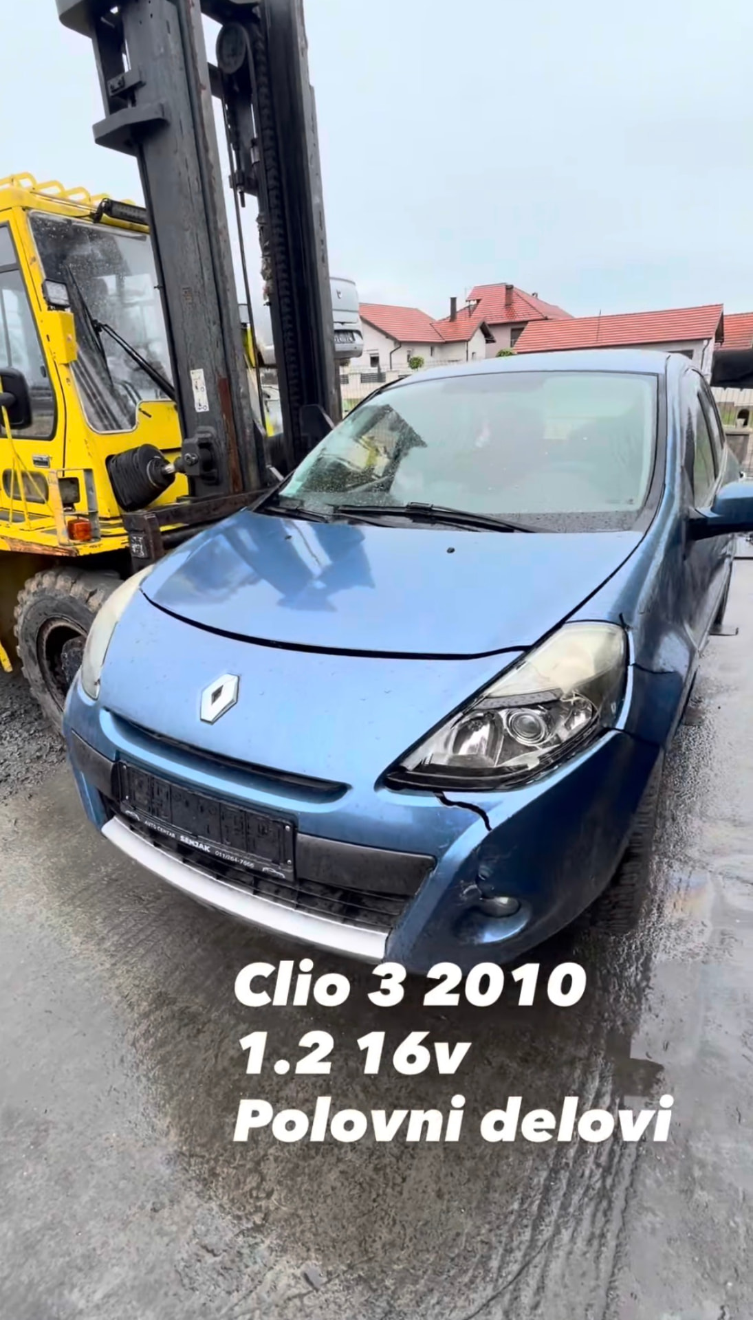 Renault Clio 3 2010 1.2 16v za polovne delove