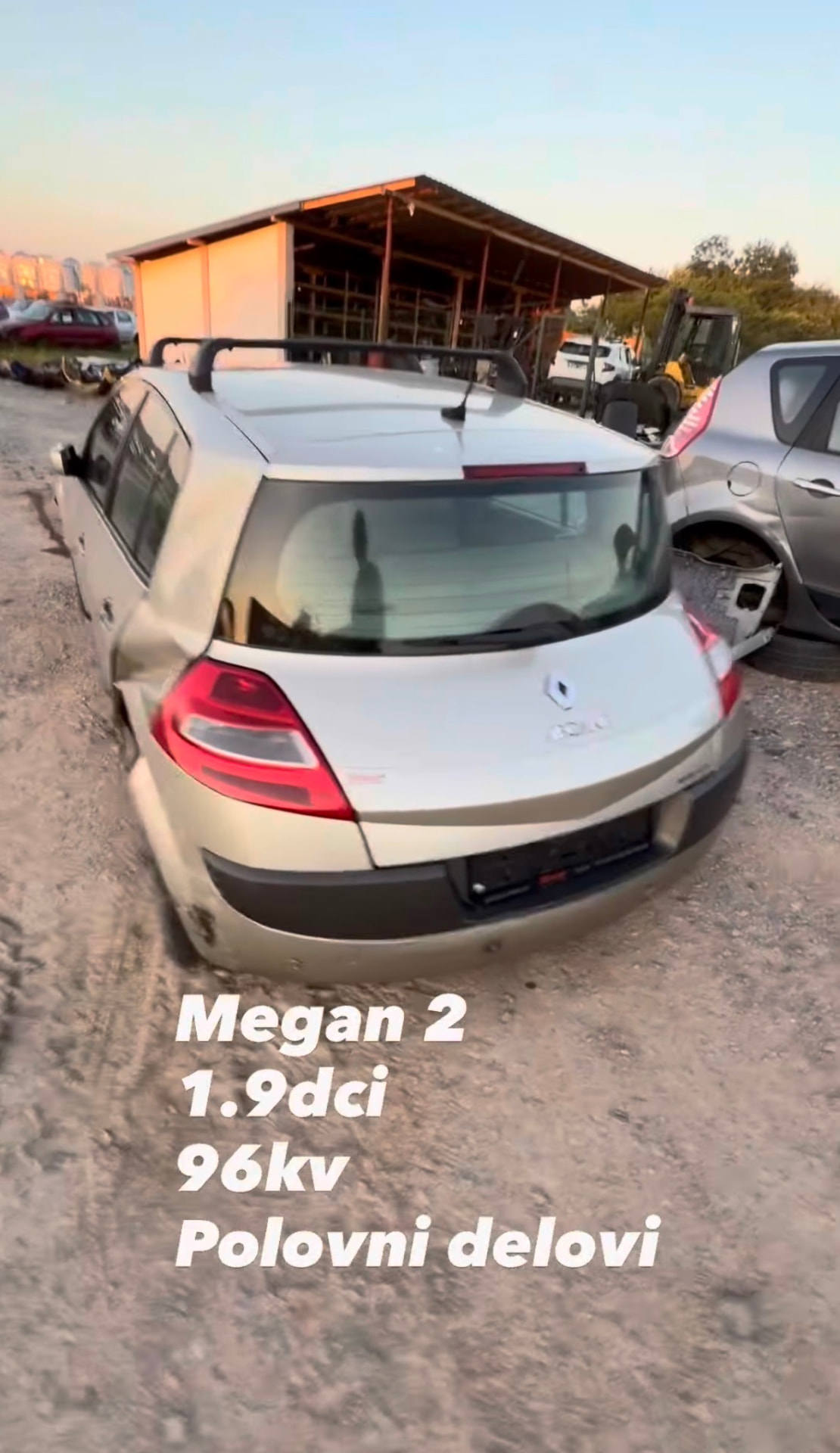 Renault Megane 2 1.9 dCi polovni delovi