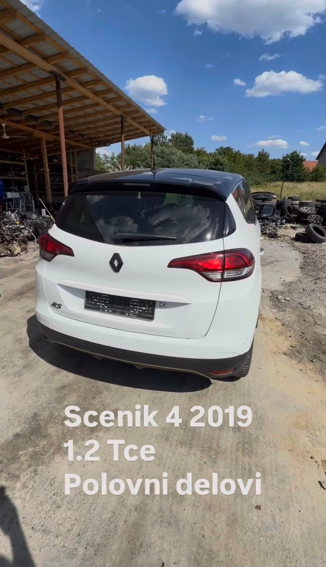 Renault Scenic 4 2019 1.2 TCe polovni delovi